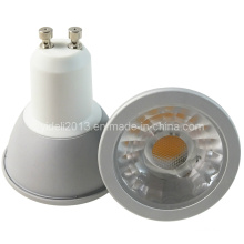 Новые Dimmable 6W COB Светодиодные лампы Lampy GU10 Spotlight 60degree